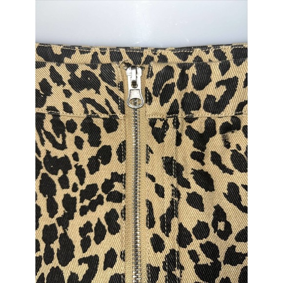 Altar’d State Cheetah Zip mini skirt Small NWT $59 - Picture 6 of 10